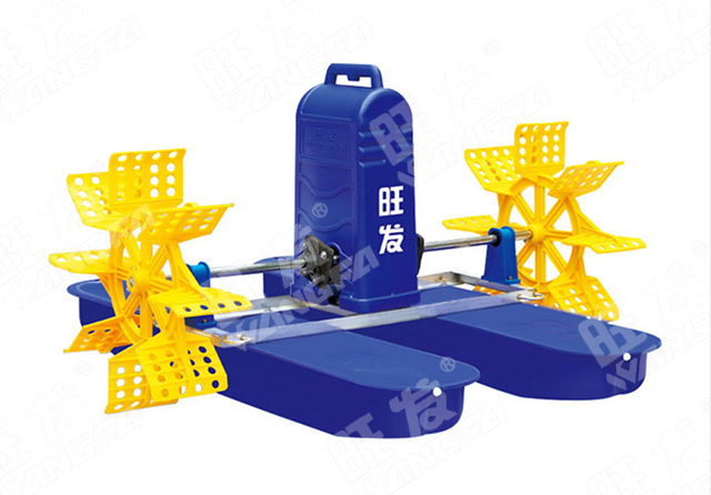YC-0.75兩葉輪水車式增氧機